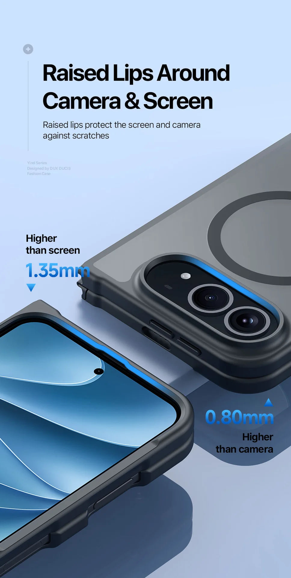 For iPhone 18 Matte Magnetic Case