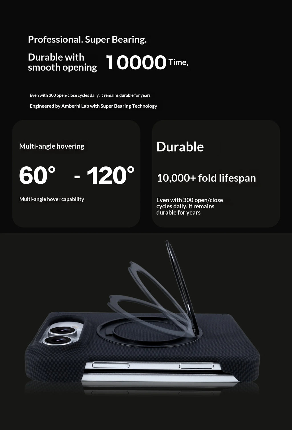 iPhone Duo for Magsafe Hinge Protection Cover