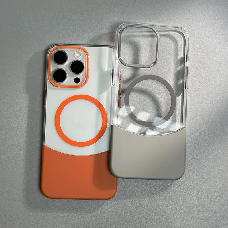 TRANSPARENT HIT COLOR 2-IN-1 MAGSAFE PHONE CASE