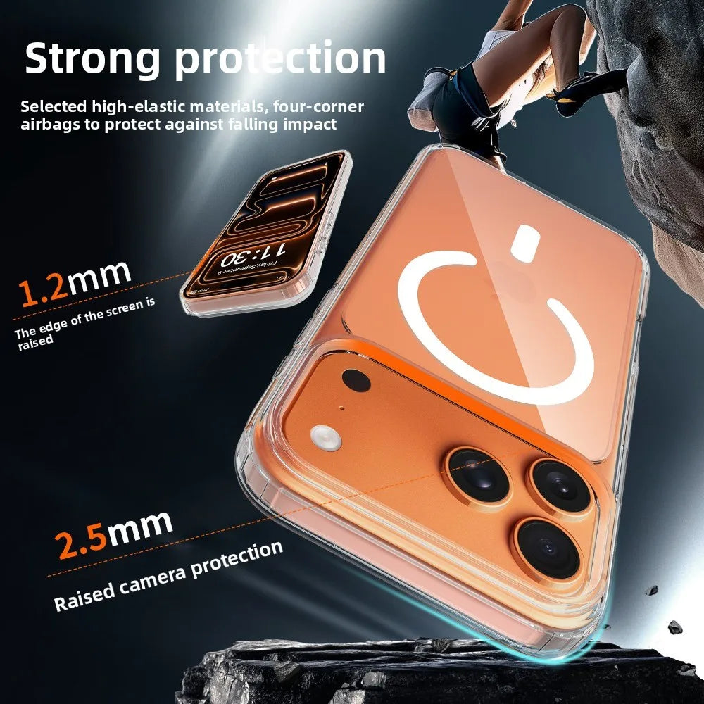 Clear Strong Magnetic Phone Case