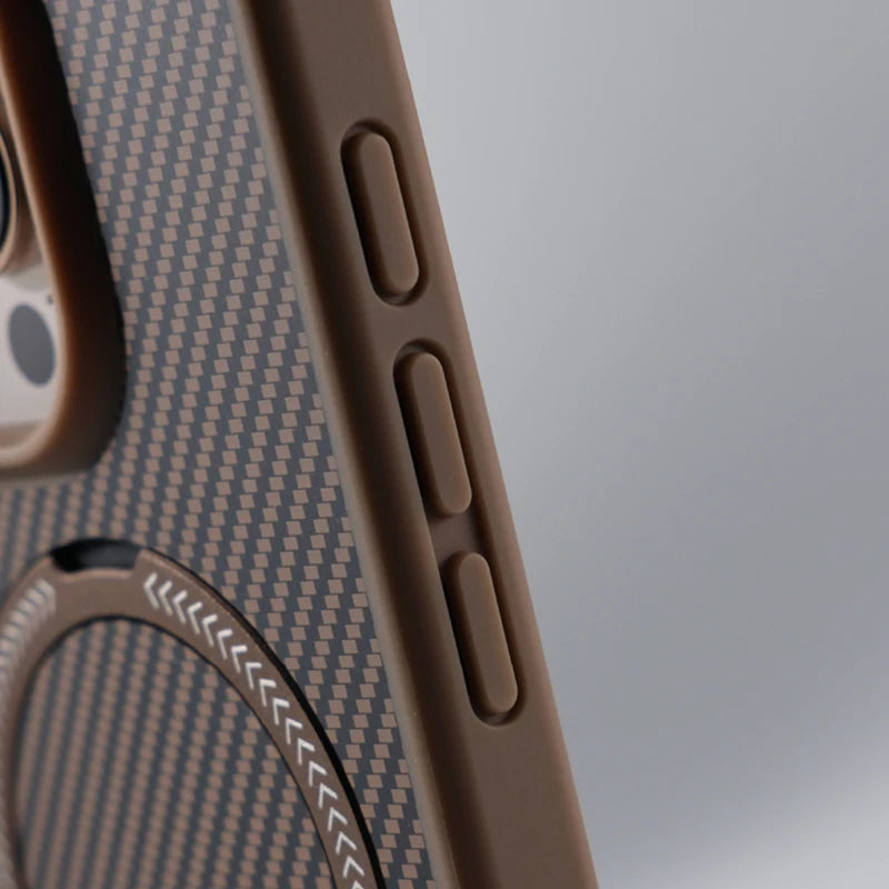 CARBON FIBRE TEXTURE METAL CASE