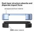 Genuine Aluminum SEBS Rubber Metal Bumper Double-layer ARC Case