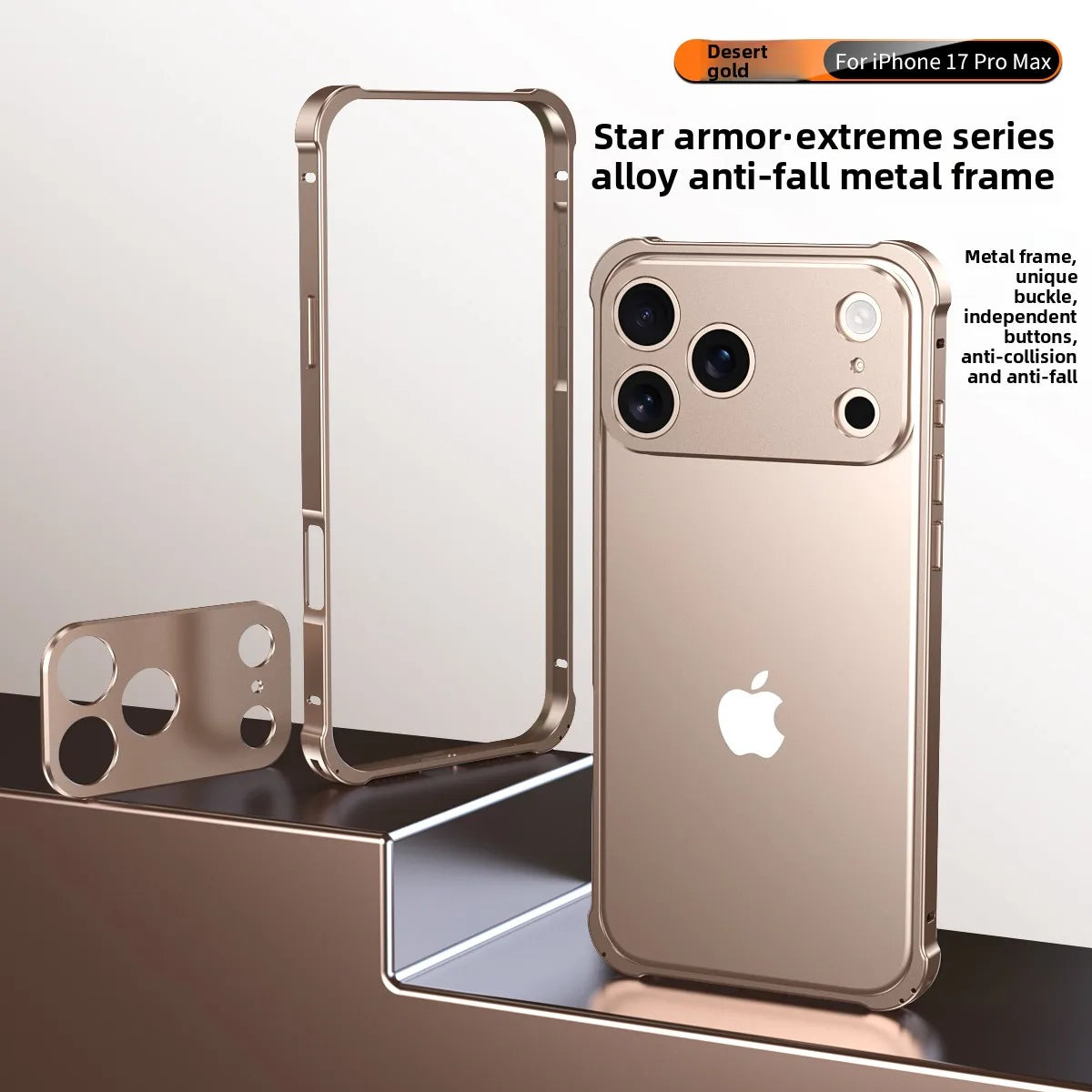 ALUMINIUM FRAME METAL BUMPER HARD CASE