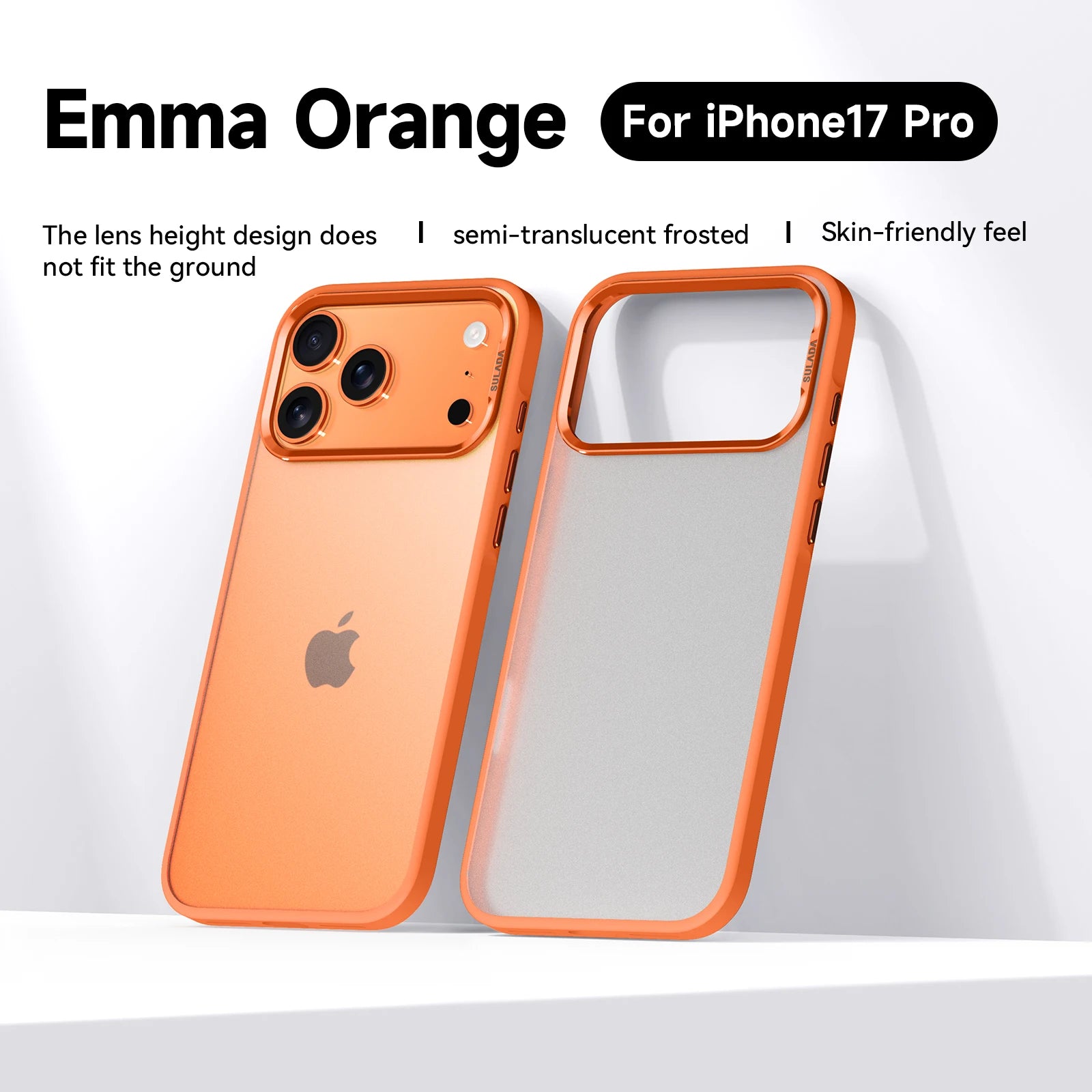 MATTE SKIN-FEEL ANTI-DROP CASE