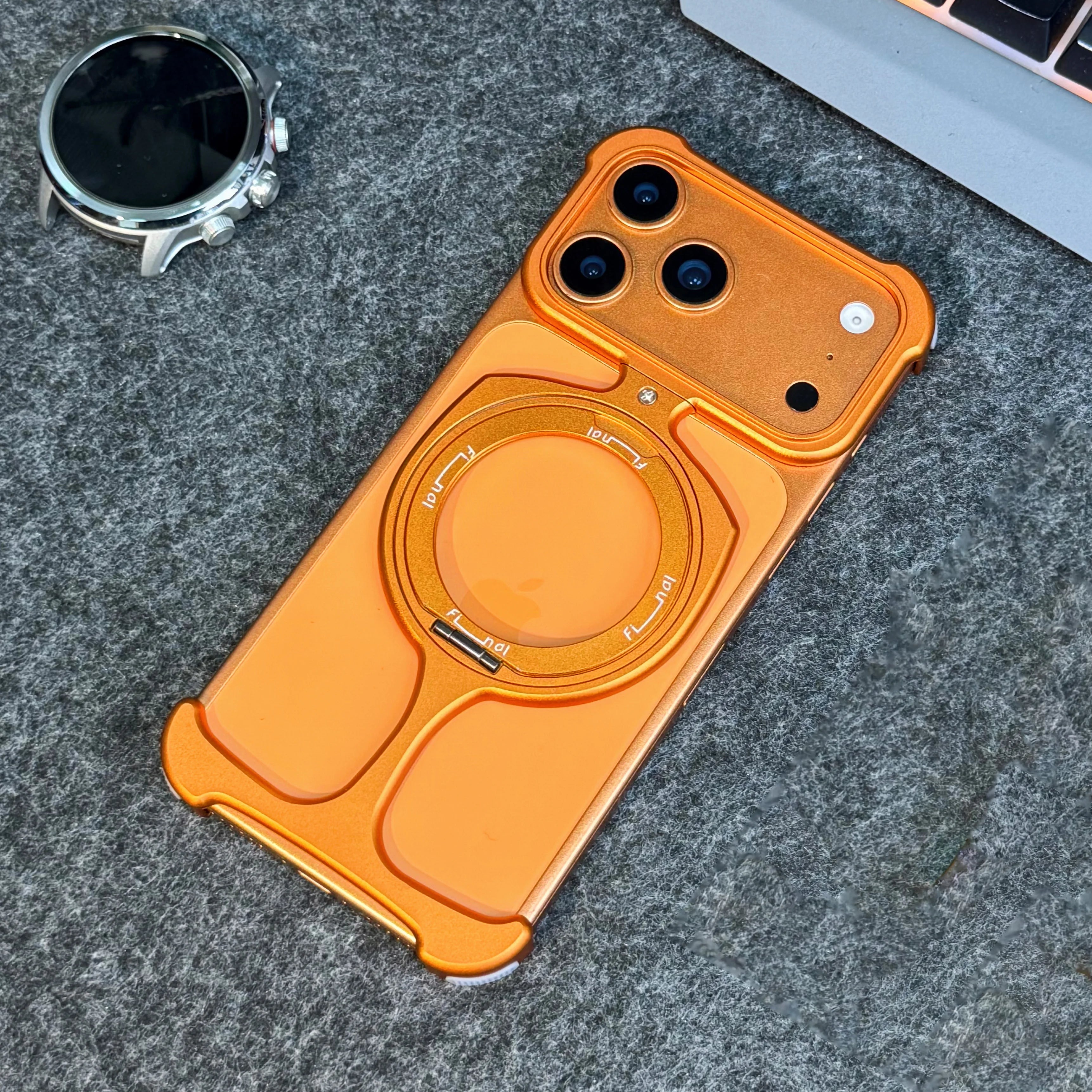 360° Magnetic Holder Fashion Aluminum Metal Case