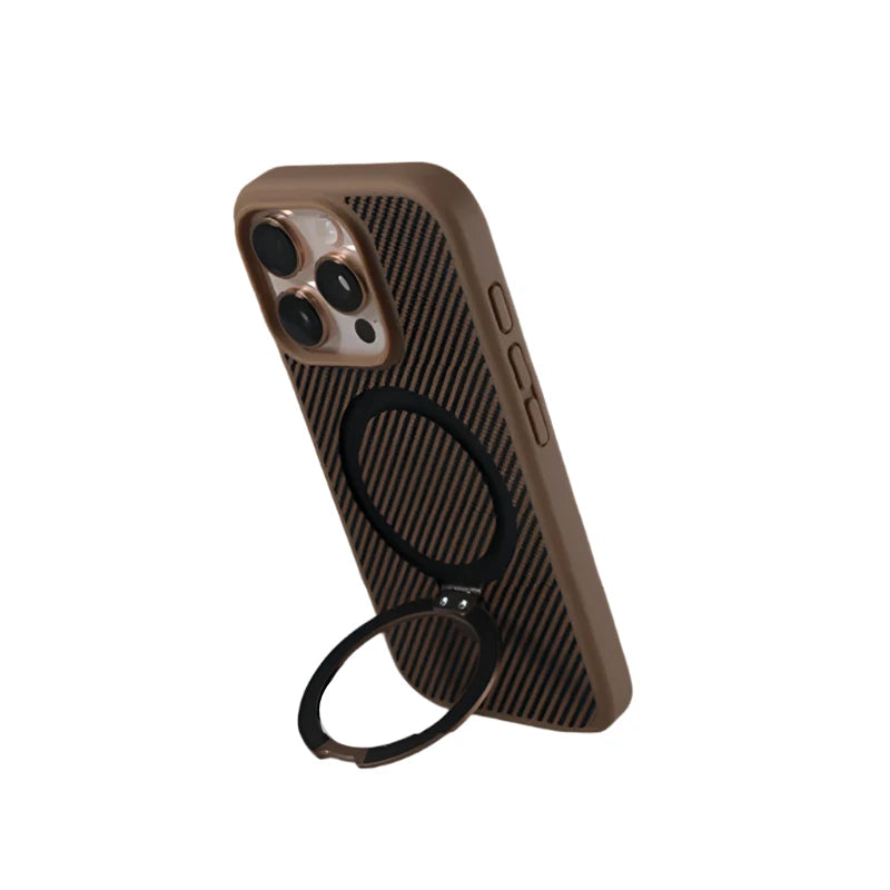 CARBON FIBRE TEXTURE METAL CASE