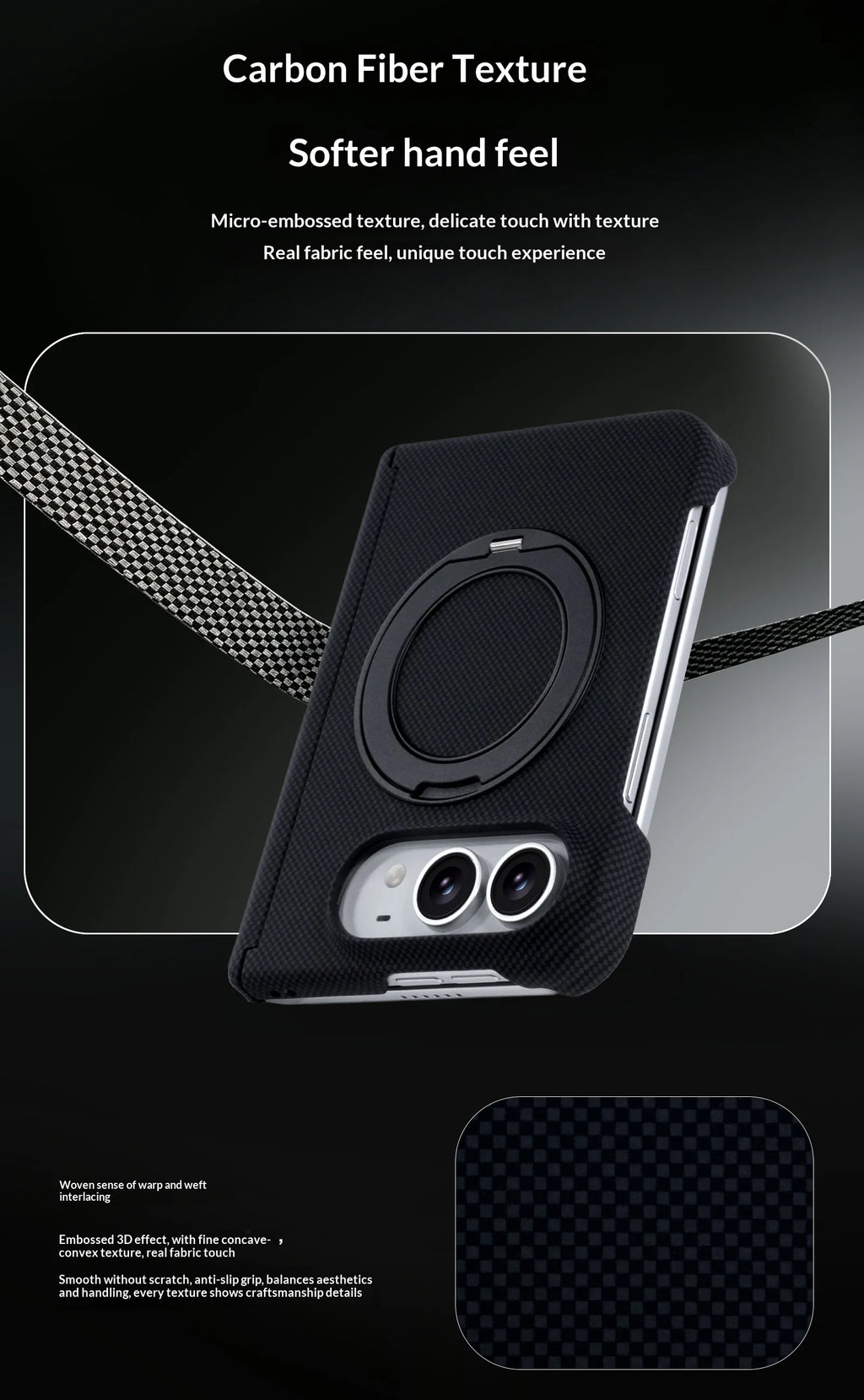 iPhone Duo for Magsafe Hinge Protection Cover