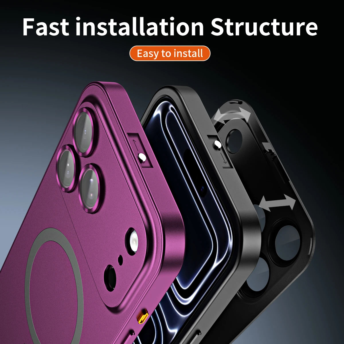 Metal Frame Phone Case