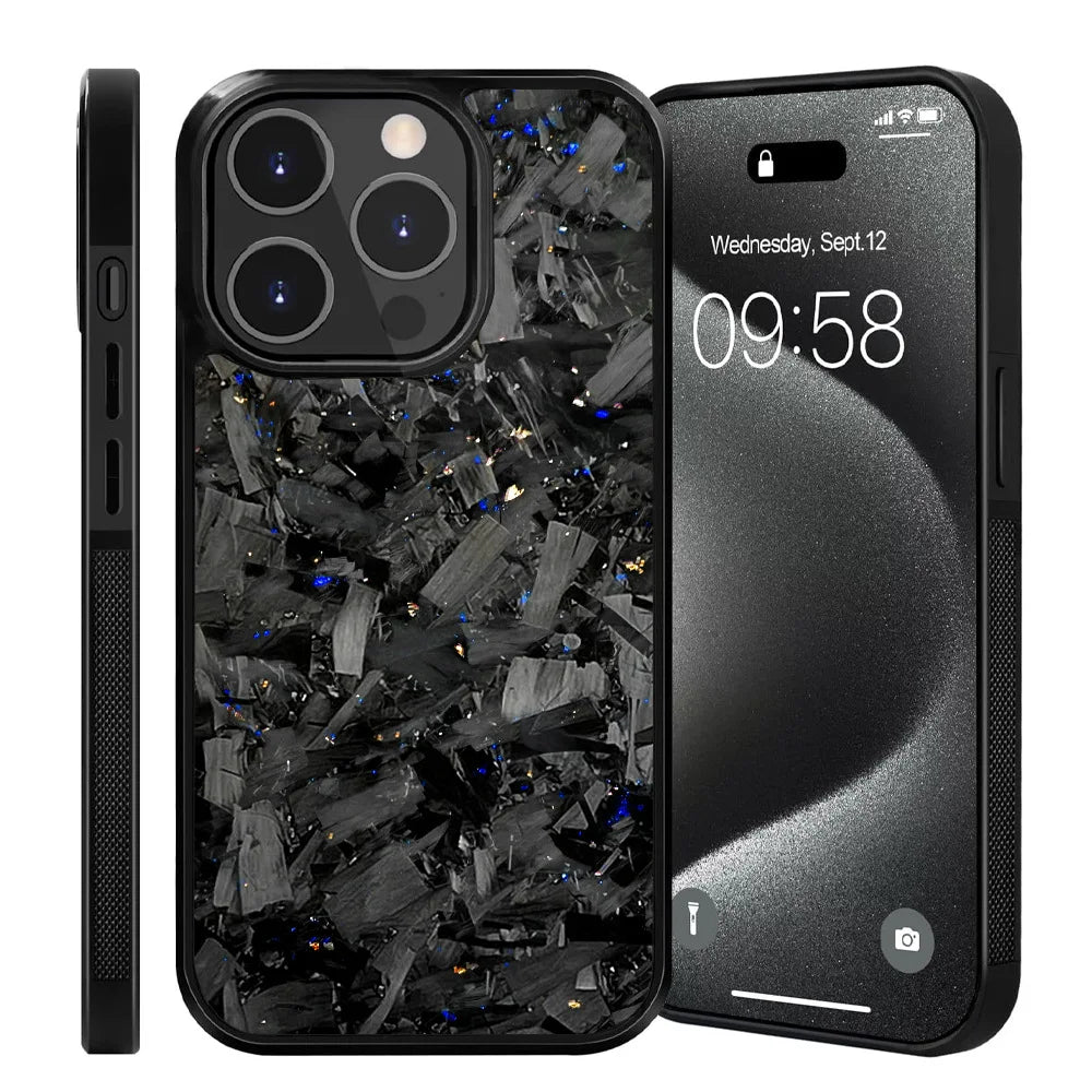 Real Carbon Fiber Magnetic Phone Case