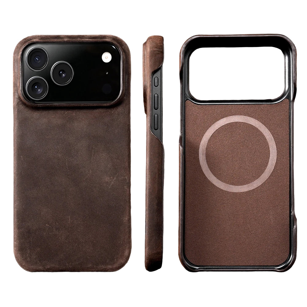 LEATHER MAGNETIC CASE