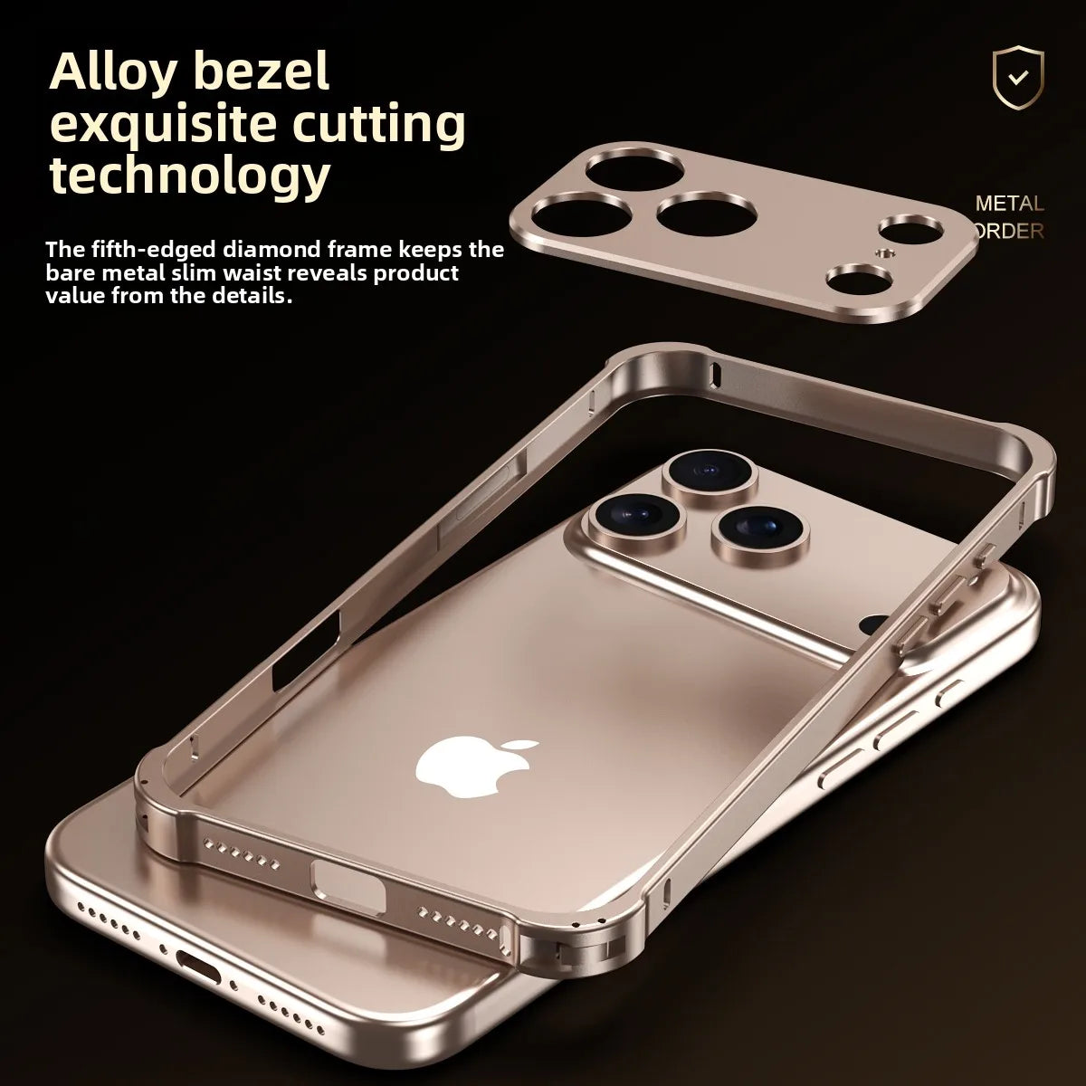 ALUMINIUM FRAME METAL BUMPER HARD CASE