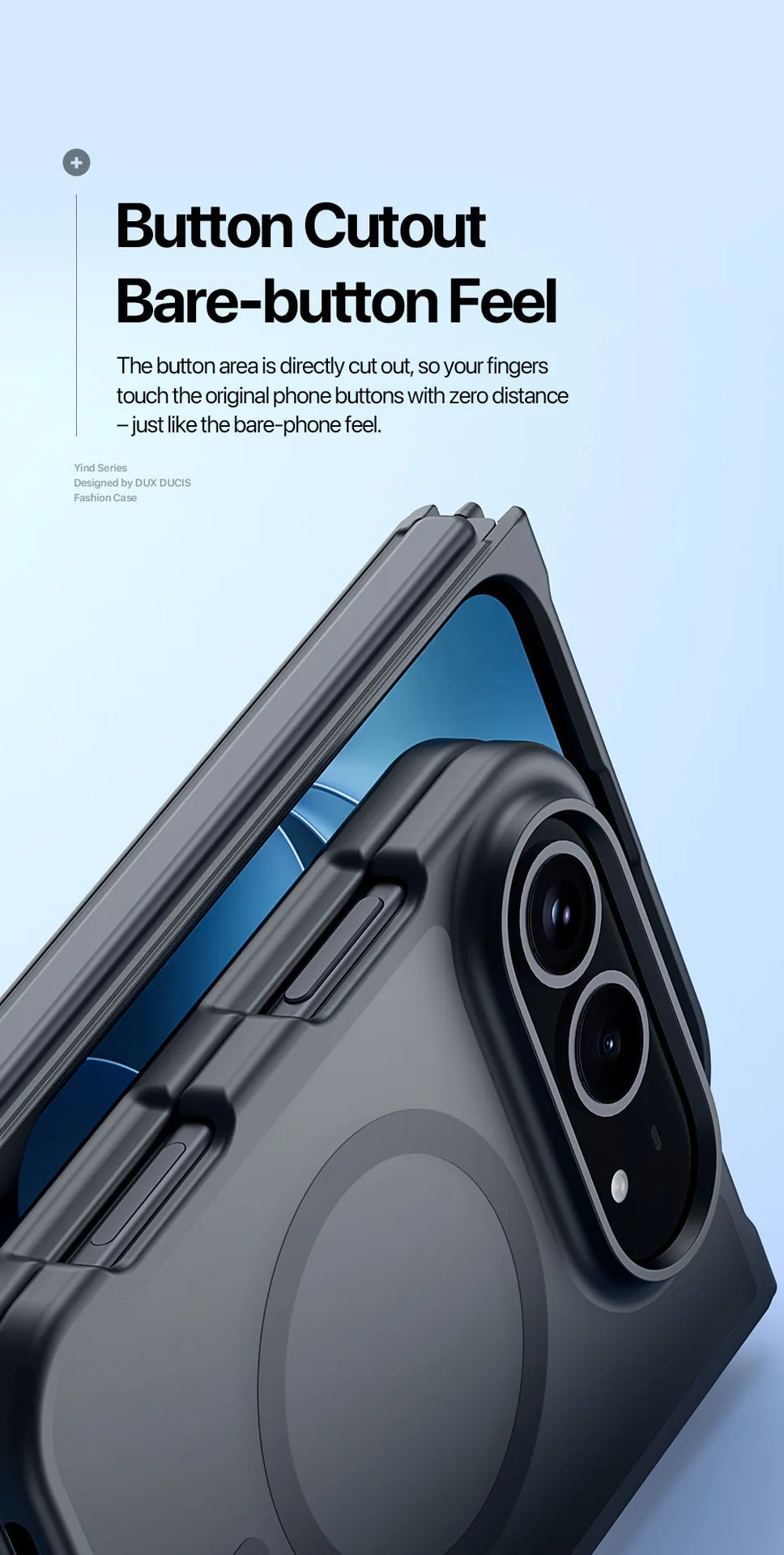 For iPhone 18 Matte Magnetic Case