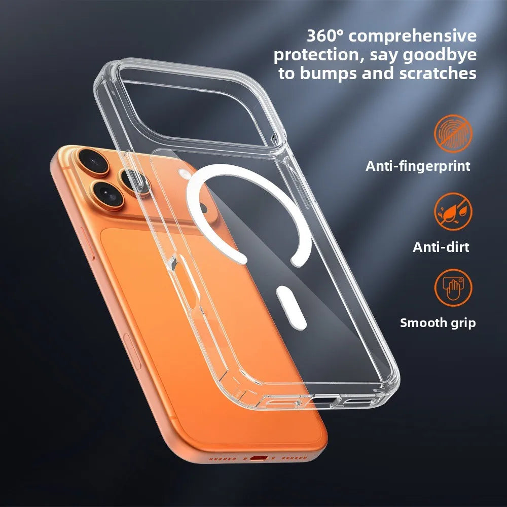 Clear Strong Magnetic Phone Case