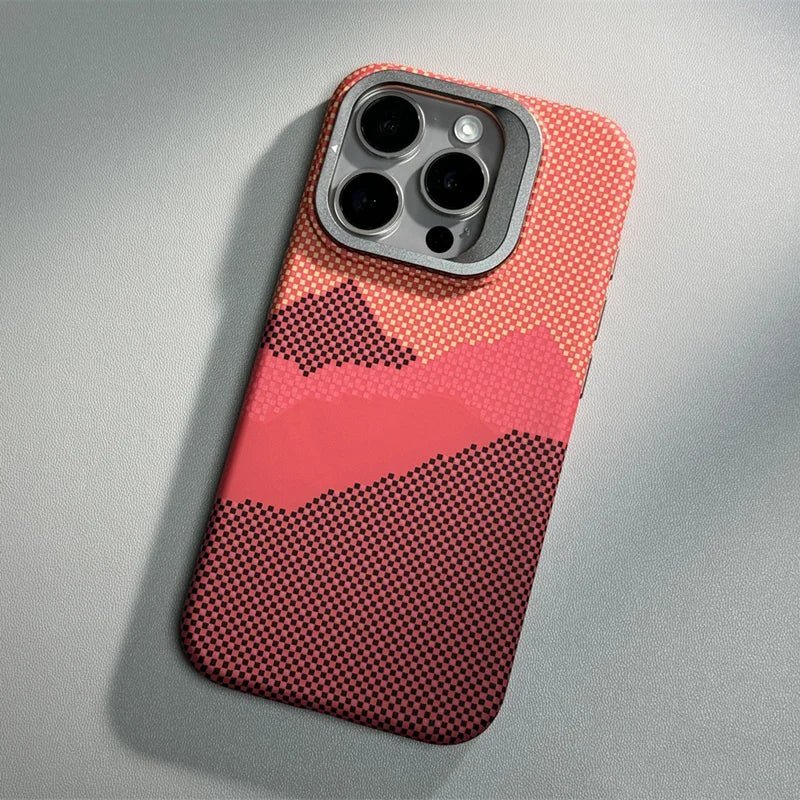 Pixels Texture Lens Stand Cover - Dea Case