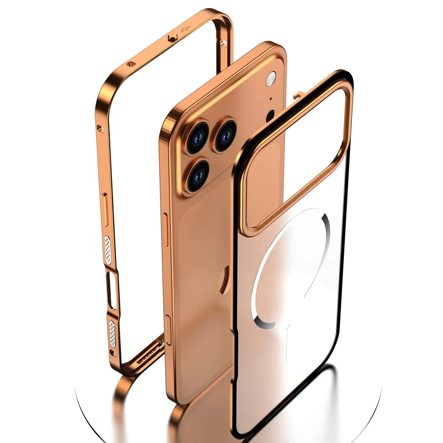 METAL FRAME CASE FOR IPHONE 17 PRO MAX 17 AIR